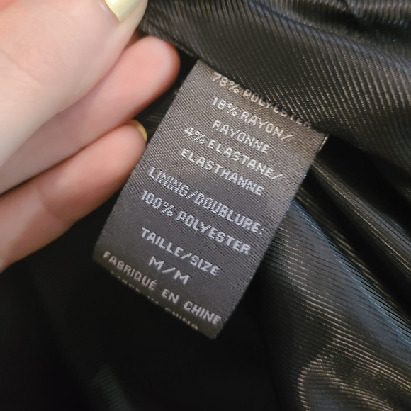 NWOT Suzy Shier Black Trench Coat/ Jacket 🌃🌴 - Picture 10 of 12